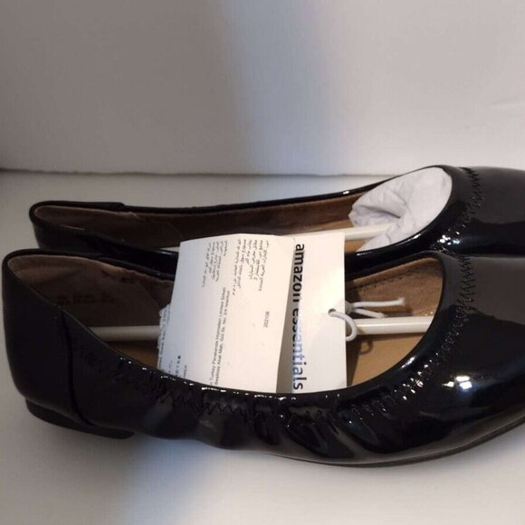 BLACK Slip On BALLET Style Flat Shoes Womens Size 5 1/2 - Picture 5 of 8